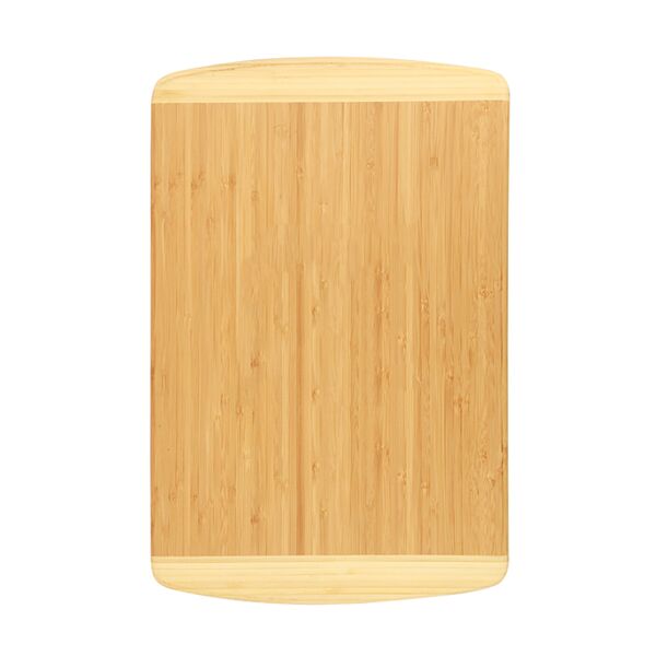 18" x 12" Bamboo 2-Tone Cutting Board Thumbnail