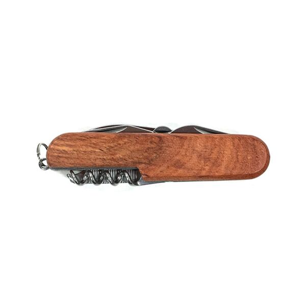 3 1/2" Personalized Wooden 8-Function Multi-Tool Pocket Knife Thumbnail
