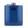 6 oz. Gloss Blue Laserable Stainless Steel Flask Thumbnail