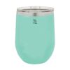 Polar Camel 12 oz. Vacuum Insulated Stemless Wine Glass w/Lid Teal Thumbnail