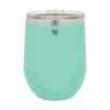 Polar Camel 12 oz. Vacuum Insulated Stemless Wine Glass w/Lid Teal Thumbnail