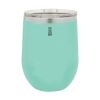 Polar Camel 12 oz. Vacuum Insulated Stemless Wine Glass w/Lid Teal Thumbnail