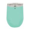 Polar Camel 12 oz. Vacuum Insulated Stemless Wine Glass w/Lid Teal Thumbnail
