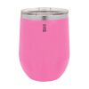 Polar Camel 12 oz. Vacuum Insulated Stemless Wine Glass w/Lid Matte Pink Thumbnail