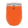 Polar Camel 12 oz. Vacuum Insulated Stemless Wine Glass w/Lid Orange Thumbnail