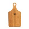 13 1/2" x 7" Bamboo Paddle Shape Cutting Board Thumbnail